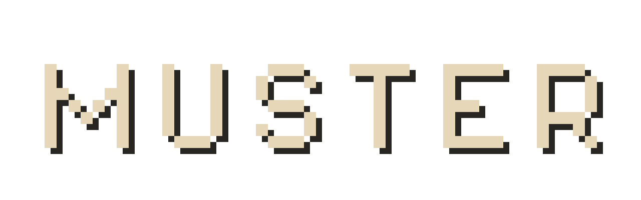 Transparent MUSTER logo