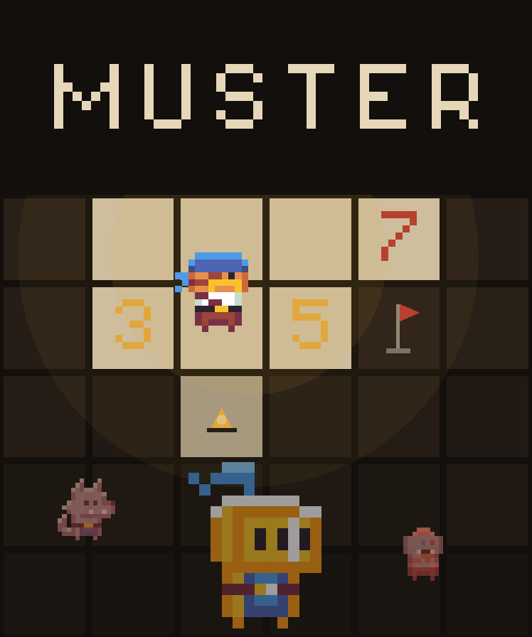 Portrait MUSTER capsule art